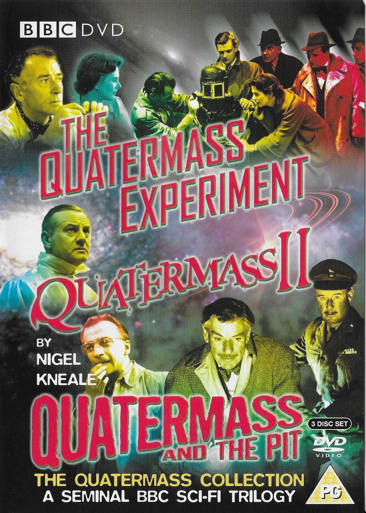Picture of BBCDVD 1478 The Quatermass collection by artist Nigel Kneale from the BBC records and Tapes library
